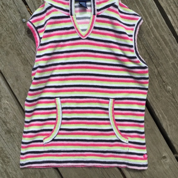 Limited Too Other - Kids striped hooded vest Limited Too Other - Kids striped hooded vest